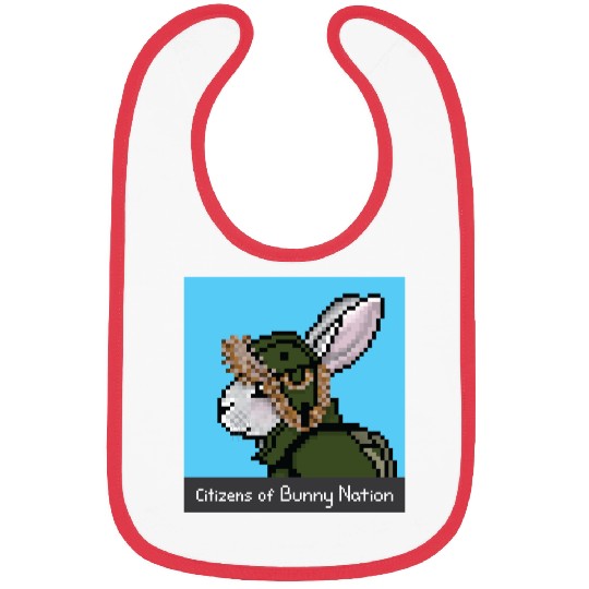 Citizens of Bunny Nation NFT #84 Artwork Bibs