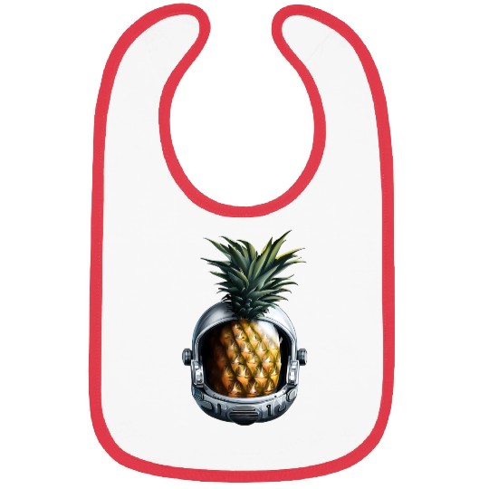 Pineapple astronaut Bibs