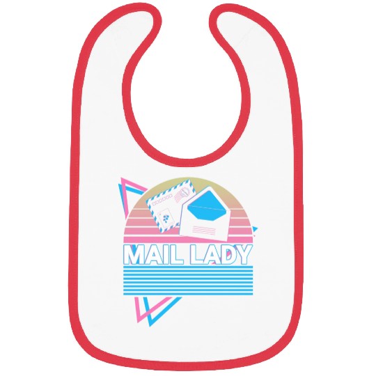 Postal Service Postman Retro Bibs