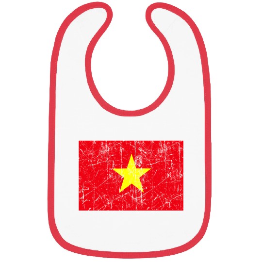 Vietnamese Flag Vietnam Patriotic Pride Bibs