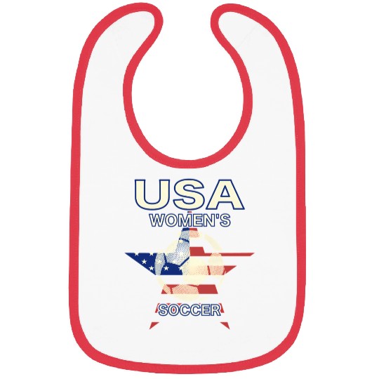 Soccer Usa Flag Bibs