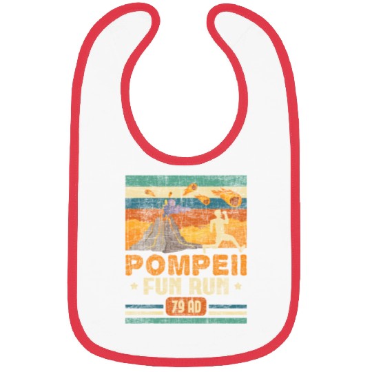 Pompeii Fun Run - Geography Volcanologist Bibs
