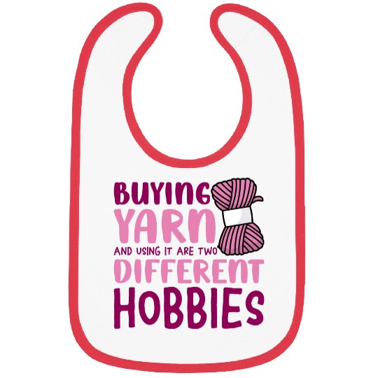 Buying yarn and using it Bibs