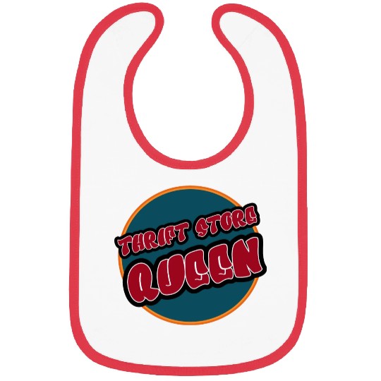 Thrift Store Queen fall Bibs