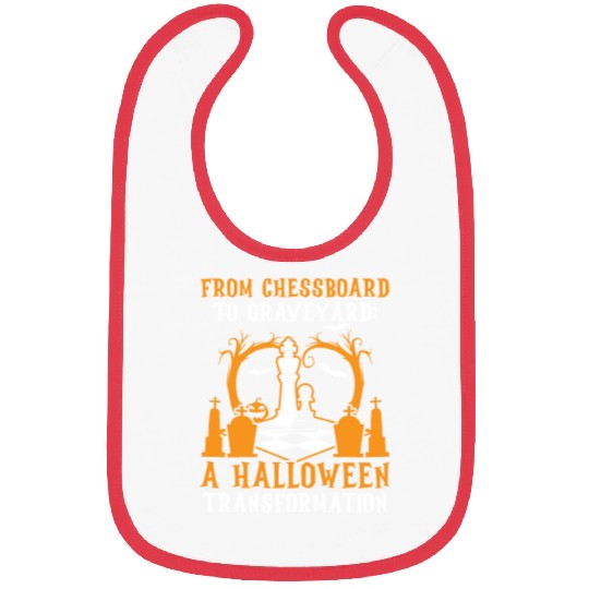 Chess Halloween Trick Or Treat Chess Board Game Bibs