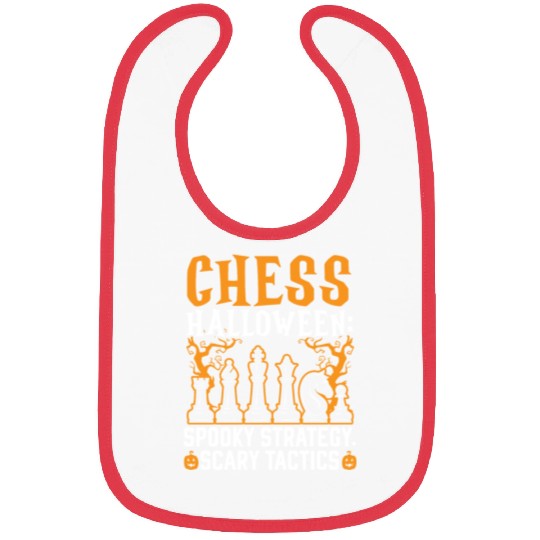 Chess Halloween Trick Or Treat Chess Board Game Bibs