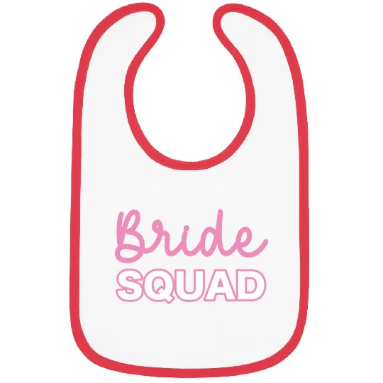 Bride Squad Team Bibs