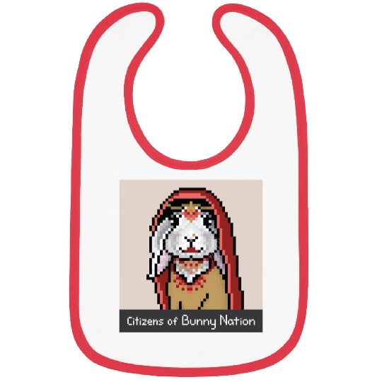 Citizens of Bunny Nation NFT #56 Artwork Bibs