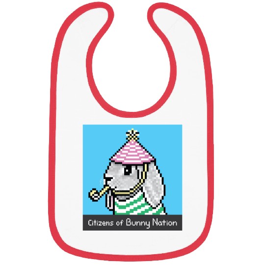 Citizens of Bunny Nation NFT #51 Artwork Bibs