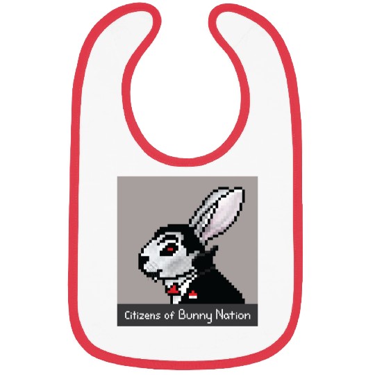 Citizens of Bunny Nation NFT #32 Artwork Bibs