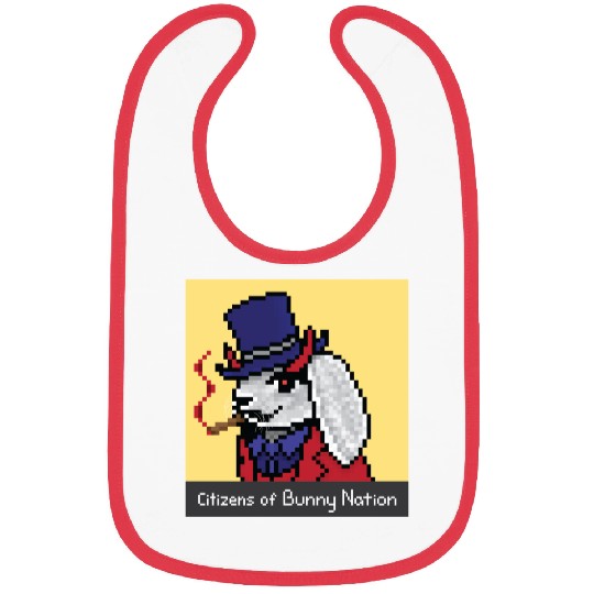 Citizens of Bunny Nation NFT #54 Artwork Bibs