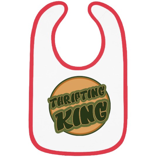 Thrifting King natural Bibs
