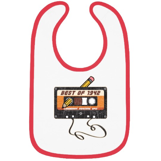 Best Of 1942 Vintage Edition Cassette Tape Bibs