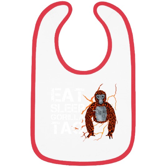 Gorilla Tag Vr Gamer Bibs For Teen Eat Sleep