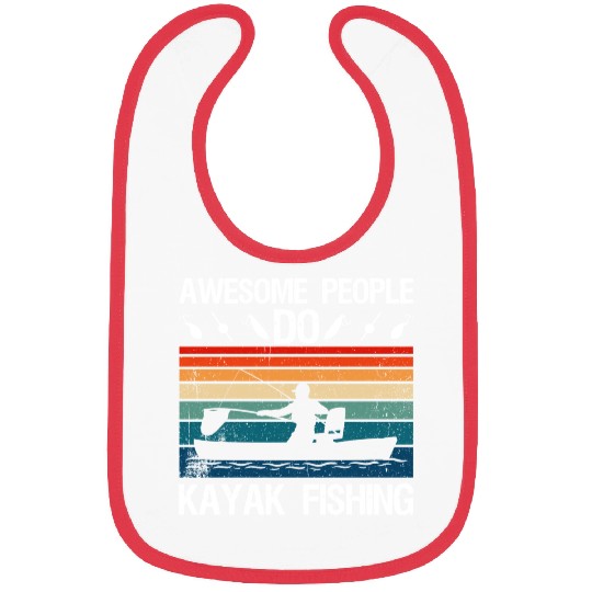 Awesome People Do Kayak Fishing Bibs