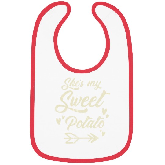 She My Sweet Potato Bibs