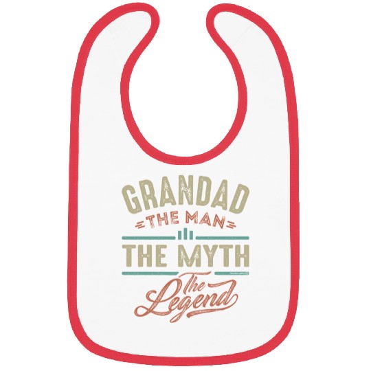 Grandad The Legend Bibs