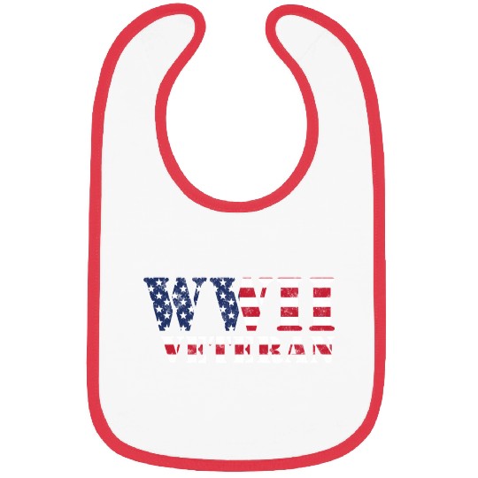Ww2 Veteran American Flag World War Ii Bibs
