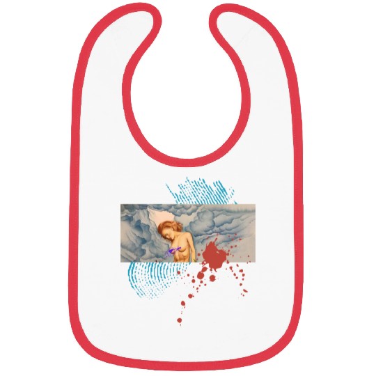 storm clouds girl Bibs