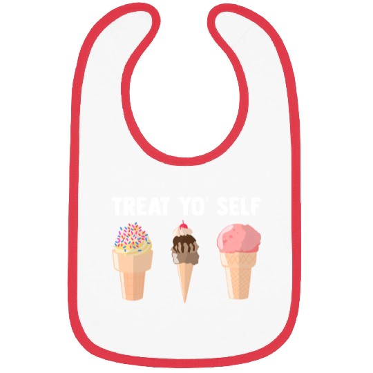 Ice Cream Treat Yo' Self Summertime Sherbet Gelato Bibs