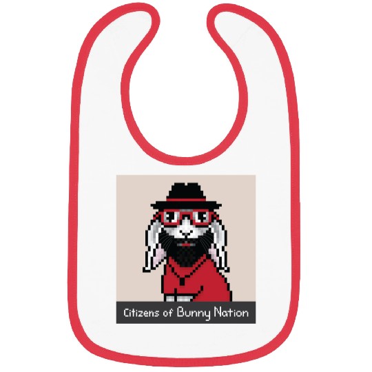 Citizens of Bunny Nation NFT #20 Artwork Bibs