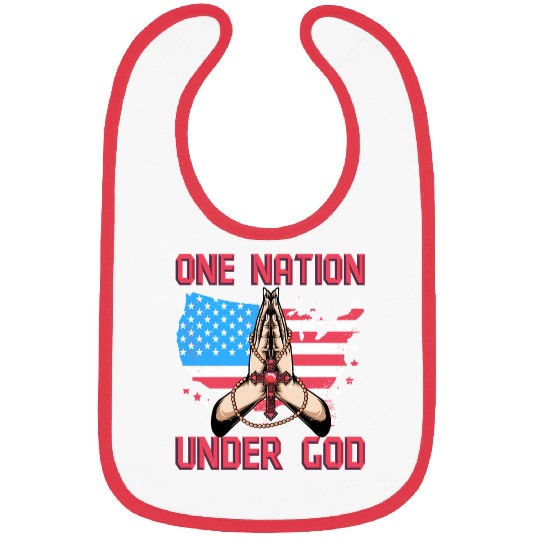 One Nation under God Bibs