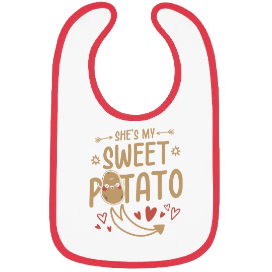 She Is My Sweet Potato Bibs