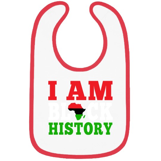 I Am Black History Juneteenth Bibs