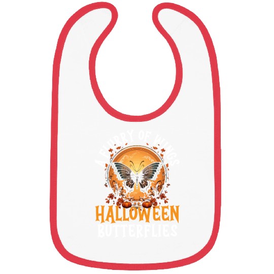 Butterfly Halloween Trick Or Treat Insect Lover Bibs