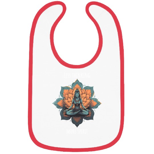 Women's Yoga Meditation Lotus Design Bibs