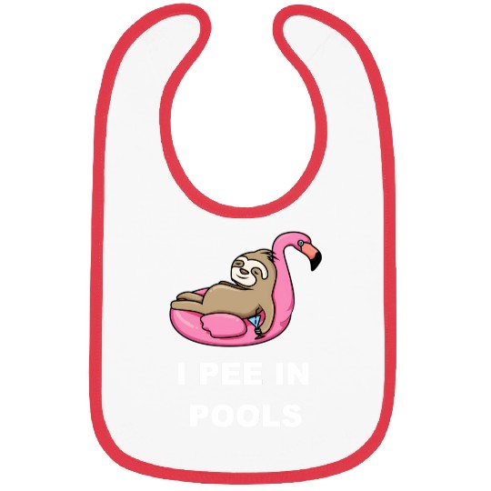 I Pee In Pools Bibs