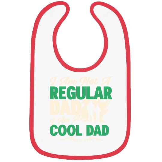 I Am Not A Regular Dad Bibs