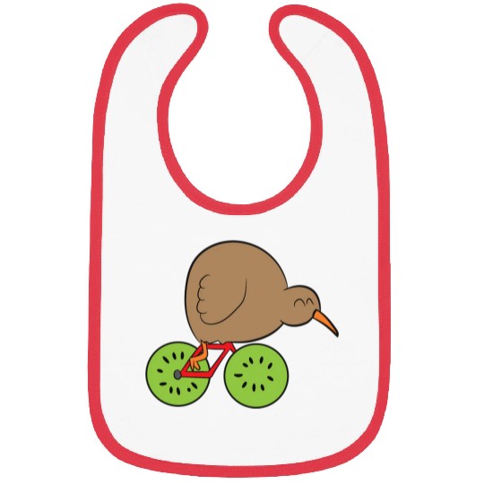 Kiwi Bird New Zealand Kiwi Bird And Kiwi Fruit Kiw Bibs