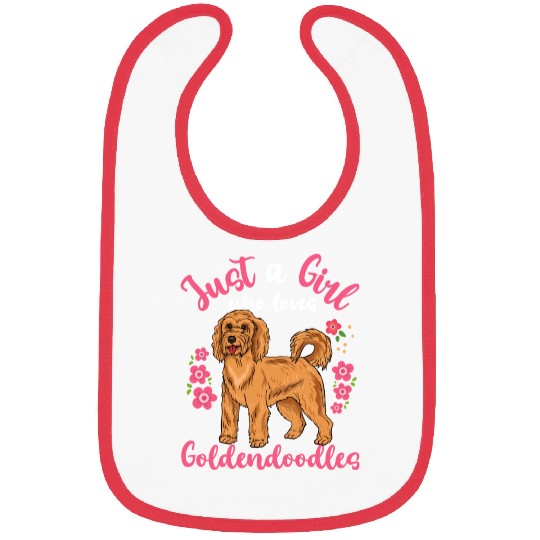 Goldendoodle Dog Lover Bibs