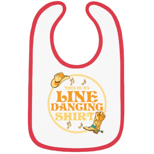 This Is My Line Dancing Bibs Western Country Musi