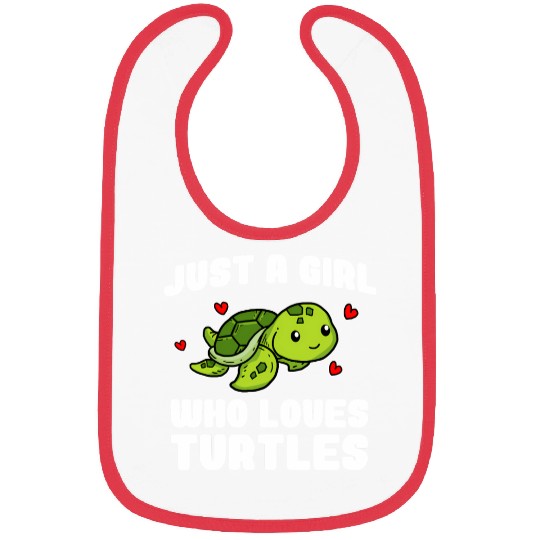 Just A Who Loves Turtles Sea Turtle Bibs