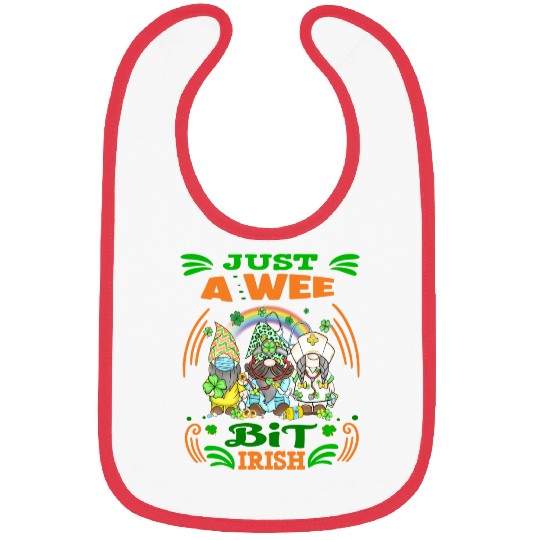 Just A Wee Bit Irish Frontliners Lover Idea Bibs