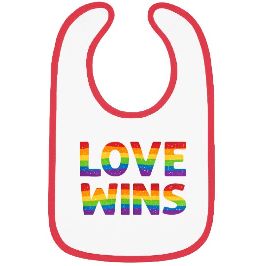 Love Wins Lesbian Gay Pride Lgbt Bibs