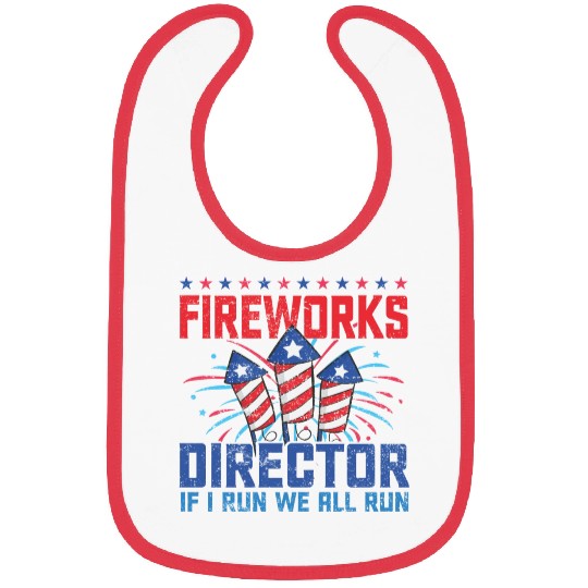 Fireworks director if i run we all run Bibs