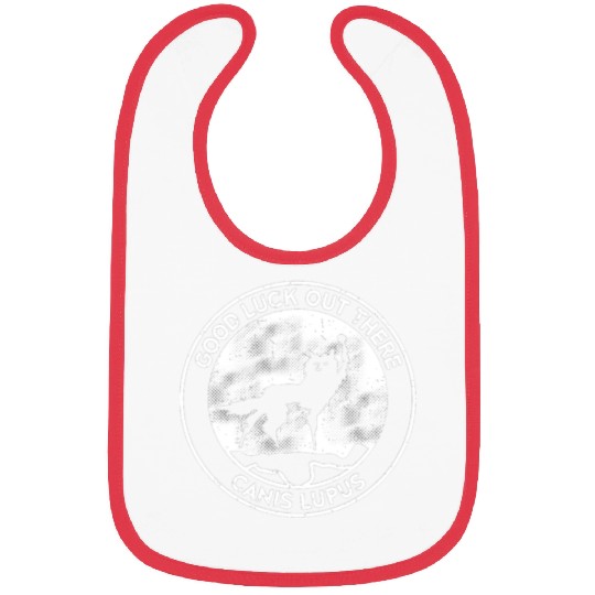 canis lupus mountain Bibs