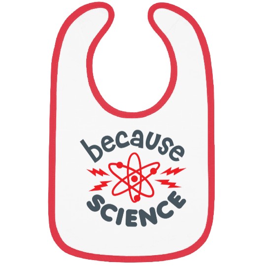 Because Science yellow Bibs
