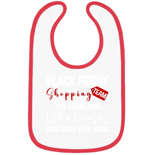 Black Friday Shopping Team 2 Bibs