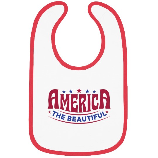 America The Beautiful Bibs