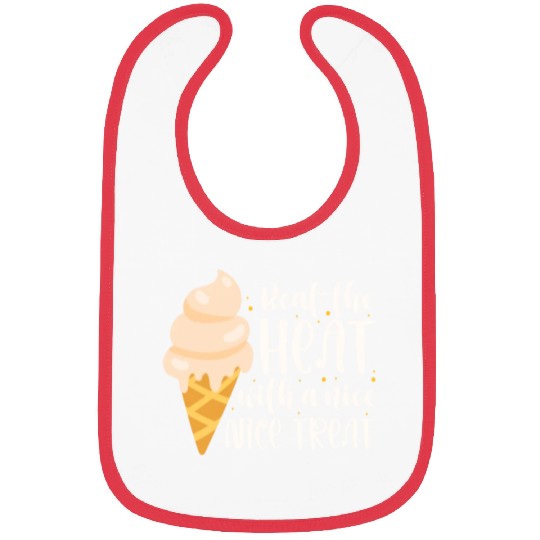 Beat The Heat With A Nice Nice Treat, Ice Cream Bibs