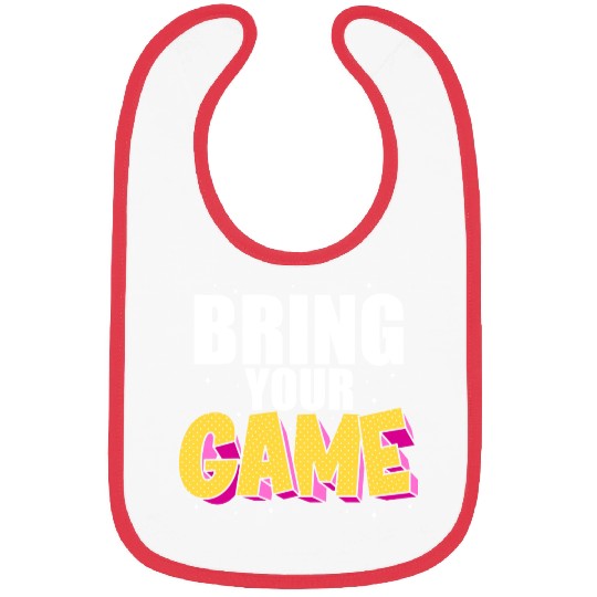BRING YOUR GAME nostalgia Bibs