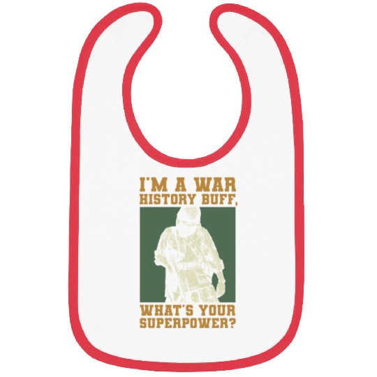 War History Buff - WW2 Enthusiast Bibs