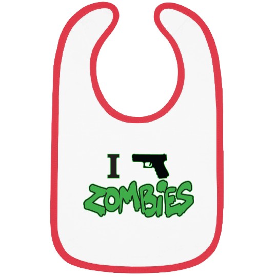 I Shoot Zombies love Bibs