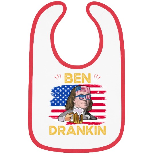 Ben Drankin US President Independence Day Bibs