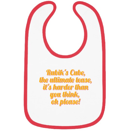 Rubiks Cube Conundrum Bibs