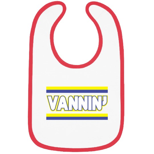 Vannin Stripes Vanning Purple Yellow Gold Van Bibs